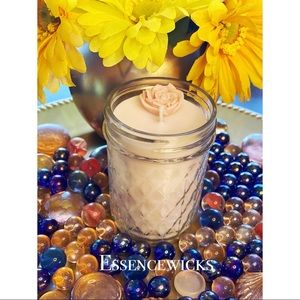 Homemade soy wax candles